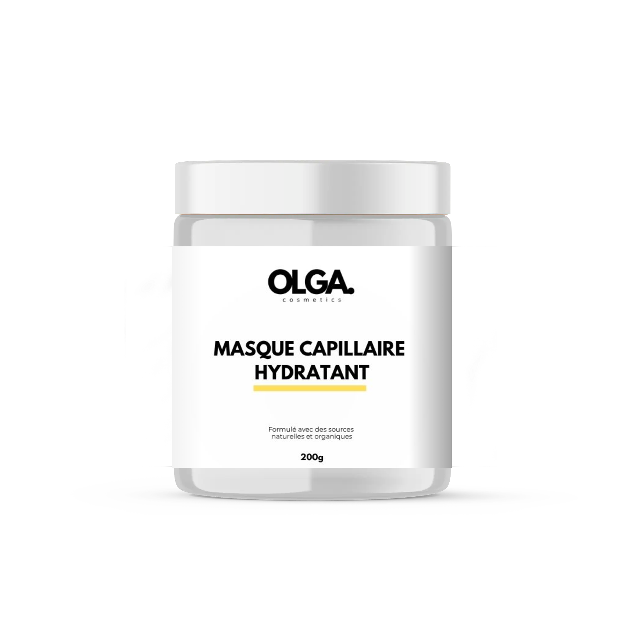 OLGA cosmetics - MASQUE CAPILLAIRE HYDRATANT